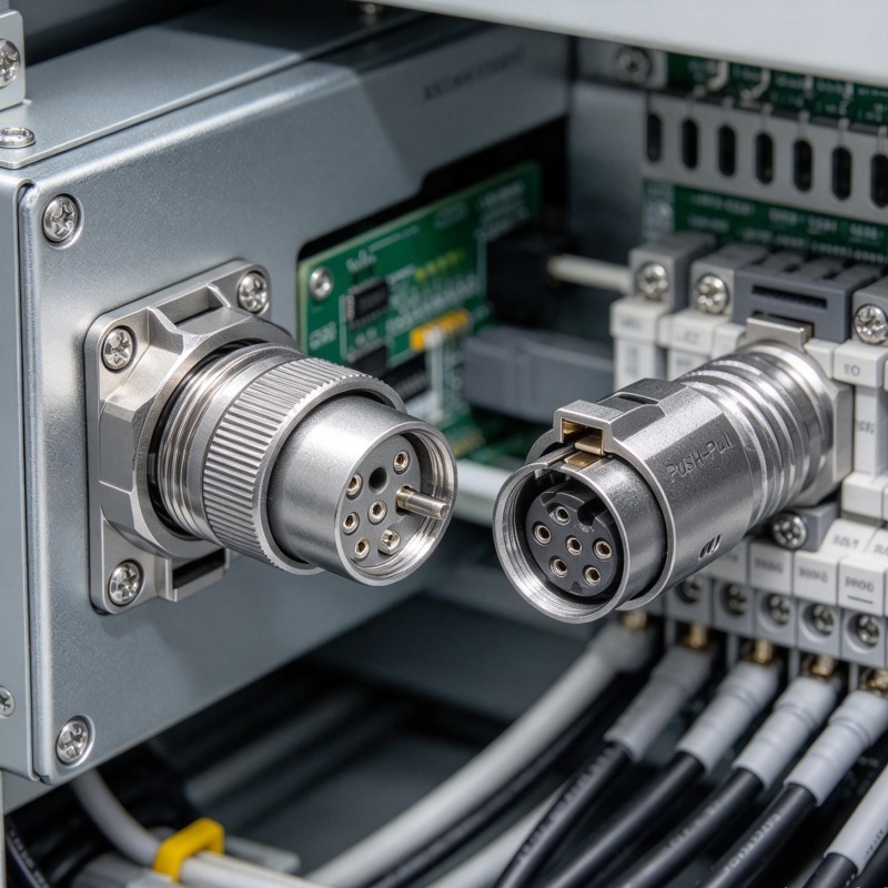 PBH Series Push-Pull Connector: How Palladium Alloy Contacts Ensure Reliable AC/DC Connections